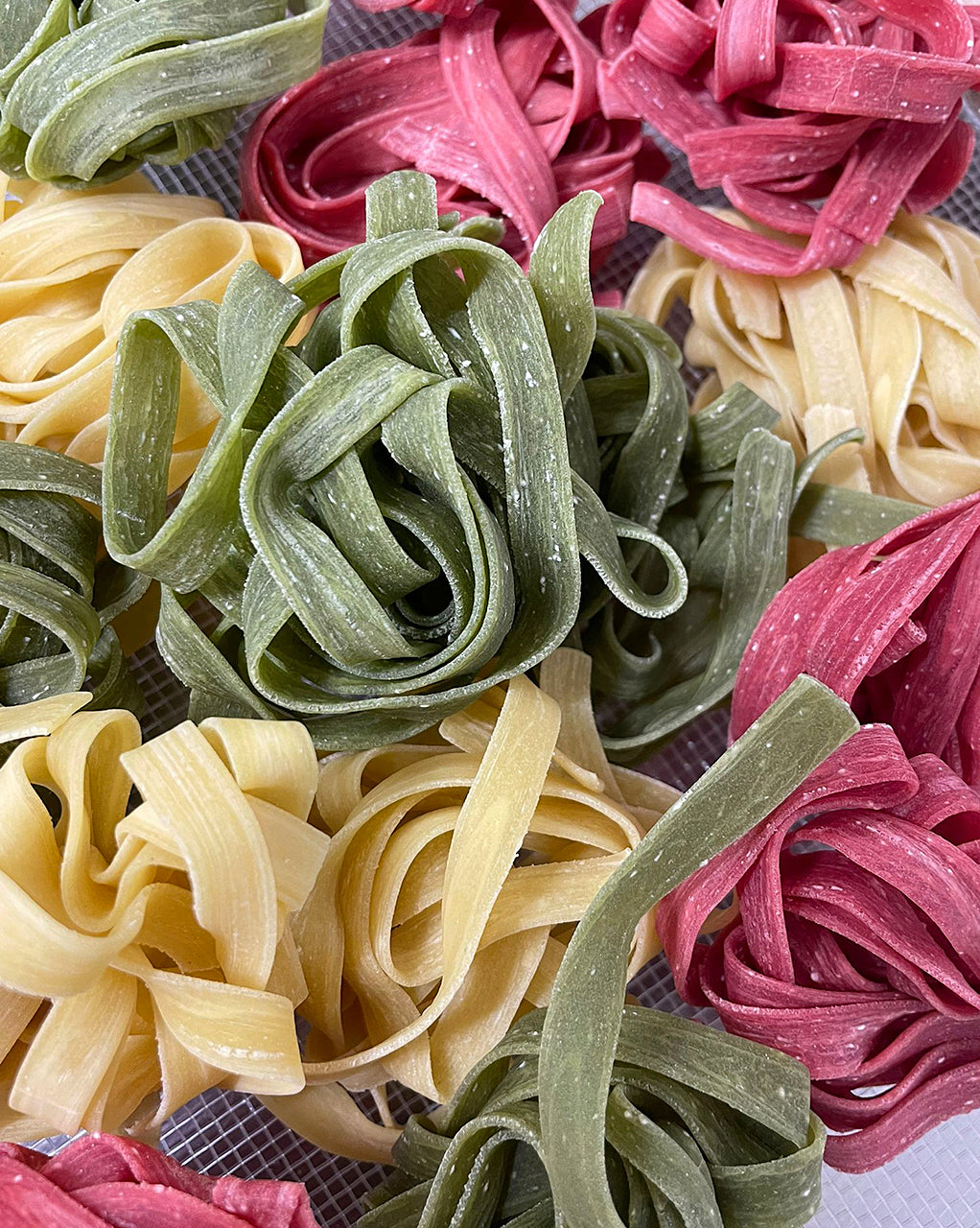 Fettuccine Tricolore von Pasta Dellini