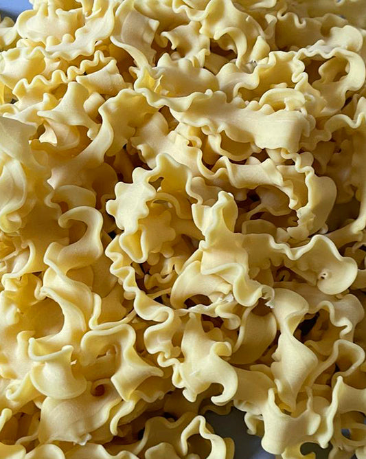 Extra breite lange Bandnudeln Pappardelle Ricce 250g von Pasta Dellini handgemacht in Graz