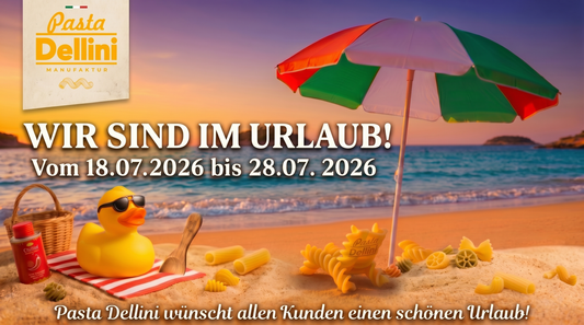 Wir sind im Urlaub .