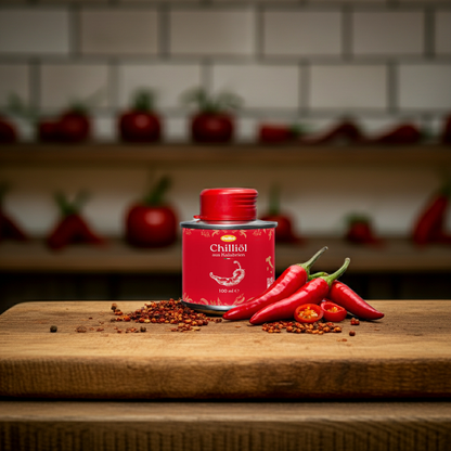 Chilliöl aus Kalabrien von Pasta Dellini